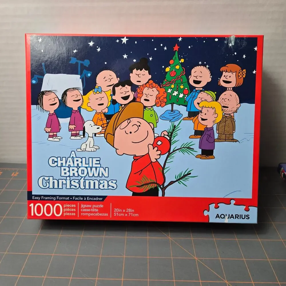 A Charlie Brown Christmas 1000 Piece Puzzle Aquarius from Hallmark